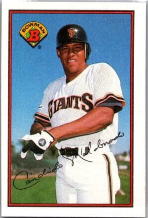 1989 Bowman New York Giants #478 Candy Maldonado
