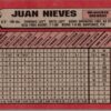1989 Bowman Milwaukee Brewers #131 Juan Nieves
