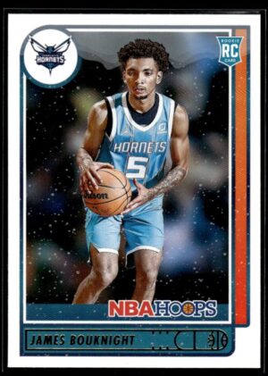 2021 NBA Hoops Charlotte Hornets #203 James Bouknight RC Rookie