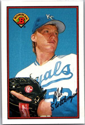 1989 Bowman Kansas City Royals #110 Mel Stottlemyre Jr. RC Rookie