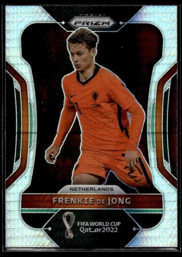 2022 Panini Prizm FIFA World Cup Qatar Netherlands #155 Frenkie de Jong Hyper