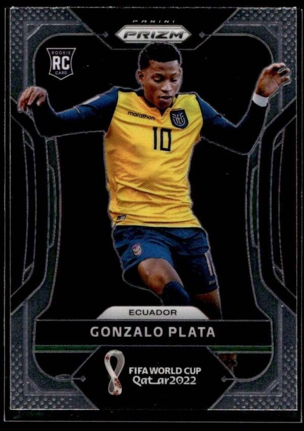 2022 Panini Prizm FIFA World Cup Qatar Ecuador #79 Gonzalo Plata RC Rookie