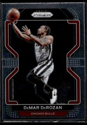 _10 2021 Panini Prizm Chicago Bulls #113 DeMar DeRozan