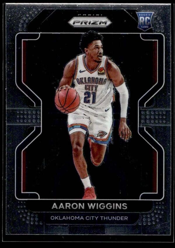 2021 Panini Prizm Oklahoma City Thunder #286 Aaron Wiggins RC Rookie