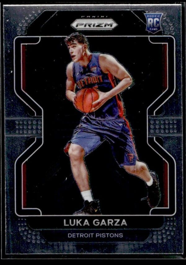2021 Panini Prizm Detroit Pistons #303 Luka Garza RC Rookie