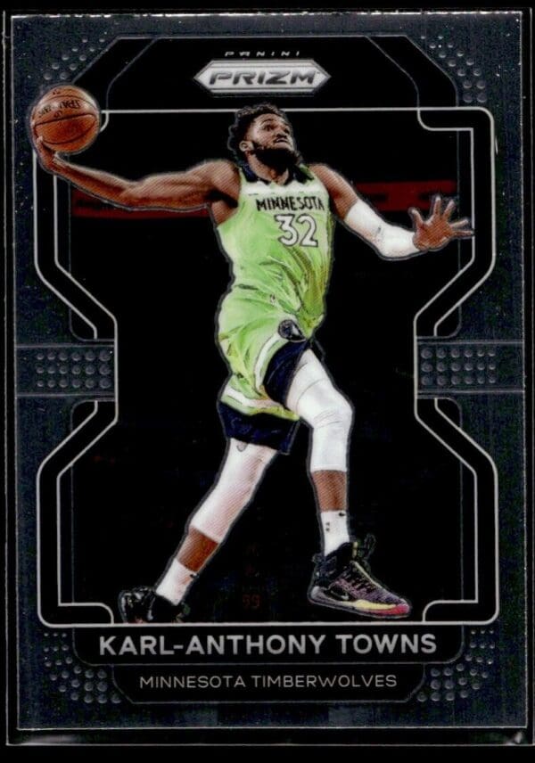 2021 Panini Prizm Minnesota Timberwolves #157 Karl-Anthony Towns