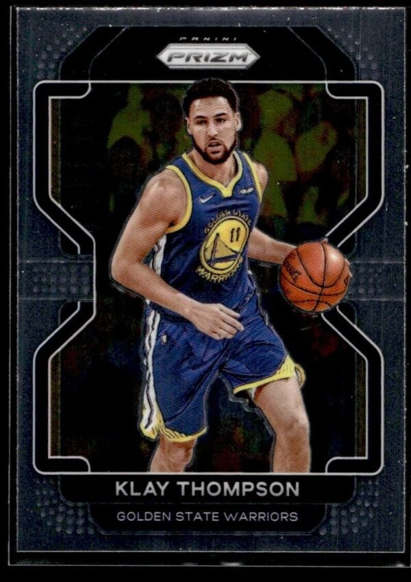 _10 2021 Panini Prizm Golden State Warriors #92 Klay Thompson