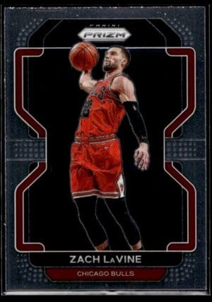 _10 2021 Panini Prizm Chicago Bulls #107 Zach LaVine