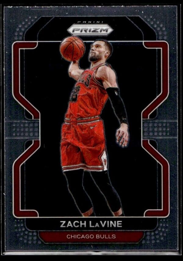 2021 Panini Prizm Chicago Bulls #107 Zach LaVine