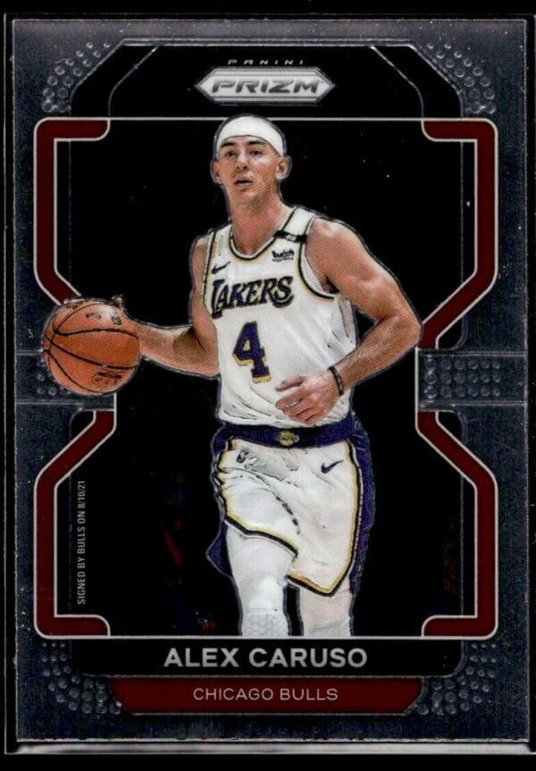 2021 Panini Prizm Chicago Bulls #83 Alex Caruso
