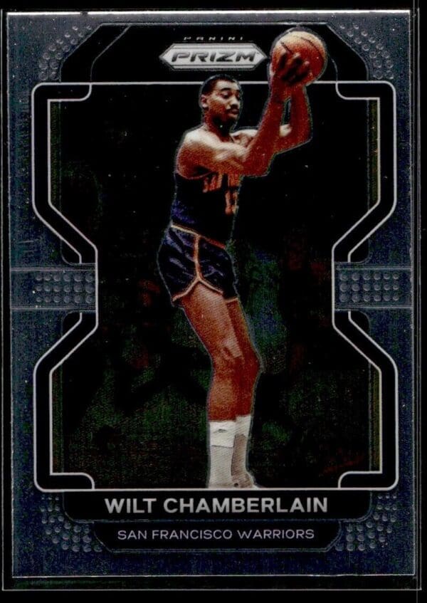 2021 Panini Prizm San Francisco Warriors #260 Wilt Chamberlain