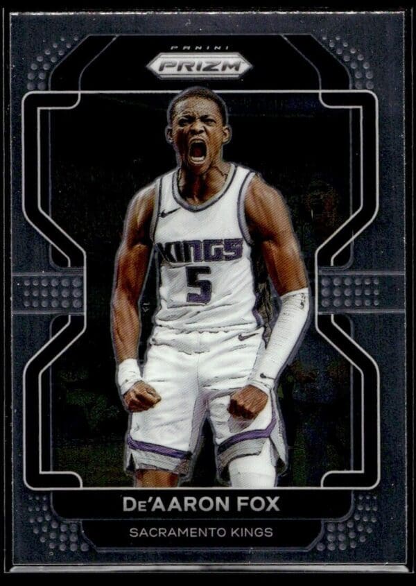 2021 Panini Prizm Sacramento Kings #148 De'Aaron Fox
