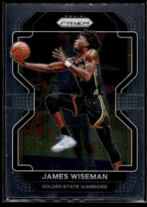 _10 2021 Panini Prizm Golden State Warriors #61 James Wiseman