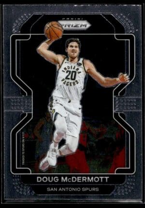 _10 2021 Panini Prizm San Antonio Spurs #40 Doug McDermott