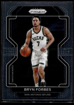 _10 2021 Panini Prizm San Antonio Spurs #33 Bryn Forbes