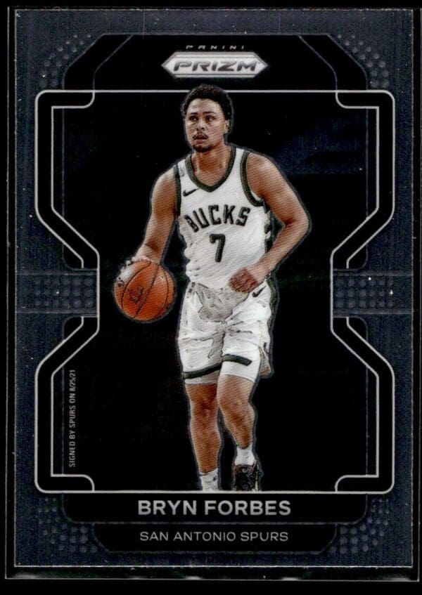 2021 Panini Prizm San Antonio Spurs #33 Bryn Forbes