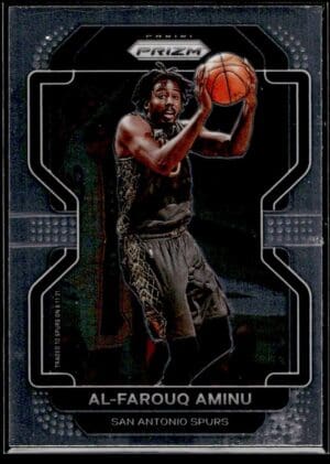 _10 2021 Panini Prizm San Antonio Spurs #219 Al-Farouq Aminu