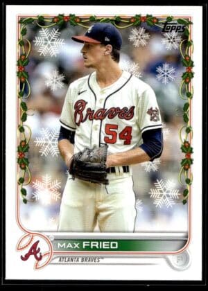 2022 Topps Holiday Atlanta Braves #HW31 Max Fried