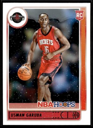 2021 NBA Hoops Houston Rockets #238 Usman Garuba RC Rookie