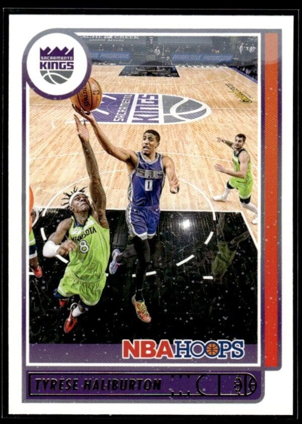 2021 NBA Hoops Winter Edition Sacramento Kings #108 Tyrese Haliburton