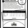 2021 NBA Hoops Los Angeles Clippers #242 Jason Preston RC Rookie