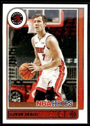 2021 NBA Hoops Winter Edition Toronto Raptors #50 Goran Dragic