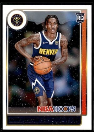 2021 NBA Hoops Winter Edition Denver Nuggets #224 Bones Hyland