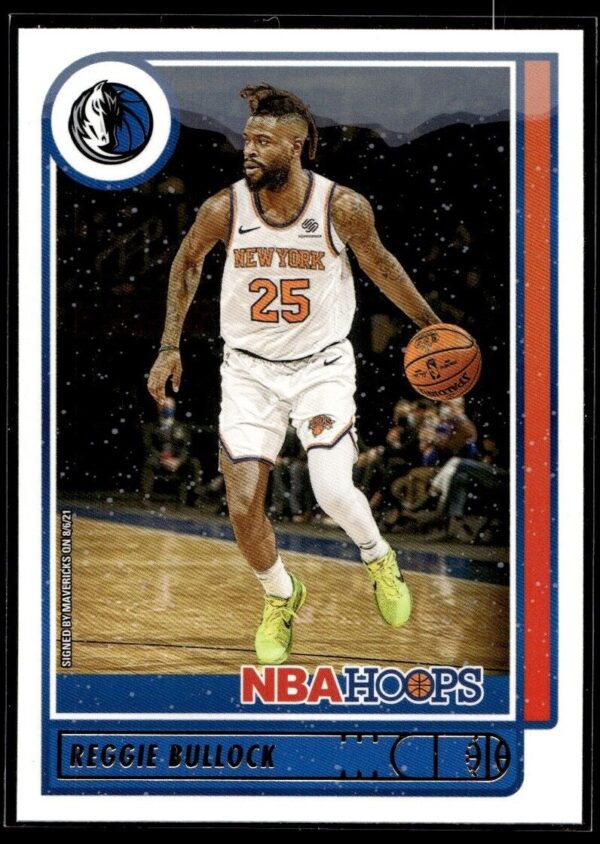 2021 NBA Hoops Winter Edition Dallas Mavericks #147 Reggie Bullock