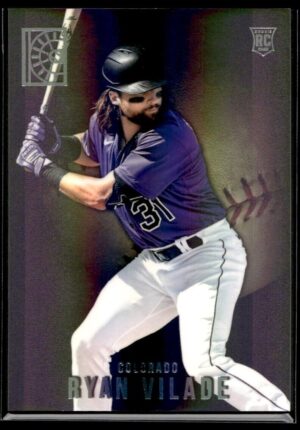 _10 2022 Panini Capstone Colorado Rockies #17 Ryan Vilade RC Rookie
