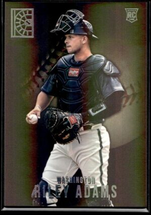 2022 Panini Capstone Washington Nationals #16 Riley Adams RC Rookie