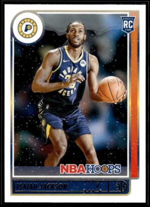 2021 NBA Hoops Indiana Pacers #223 Isaiah Jackson RC Rookie
