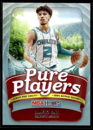 _10 2022 Hoops Pure Players Charlotte Hornets #4 LaMelo Ball