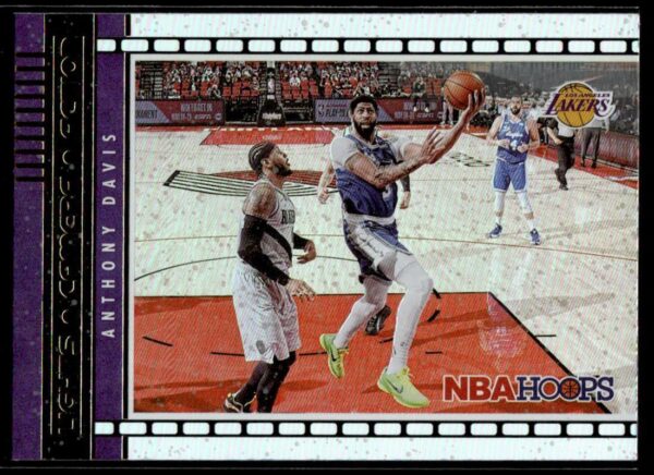 2021 Hoops Lights Camera Action Los Angeles Lakers #10 Anthony Davis