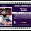 2021 Hoops Lights Camera Action Los Angeles Lakers #10 Anthony Davis
