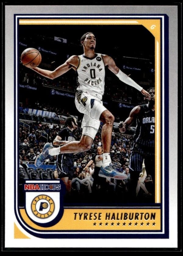 2022 NBA Hoops Indiana Pacers #51 Tyrese Haliburton