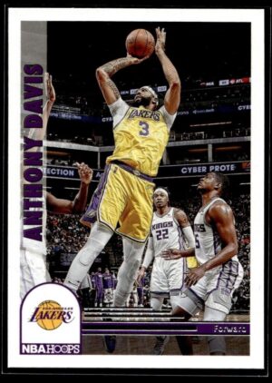 _10 2022 NBA Hoops Los Angeles Lakers #290 Anthony Davis Tribute