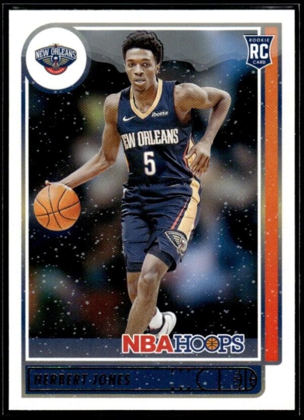 2021 NBA Hoops New Orleans Pelicans #243 Herbert Jones RC Rookie