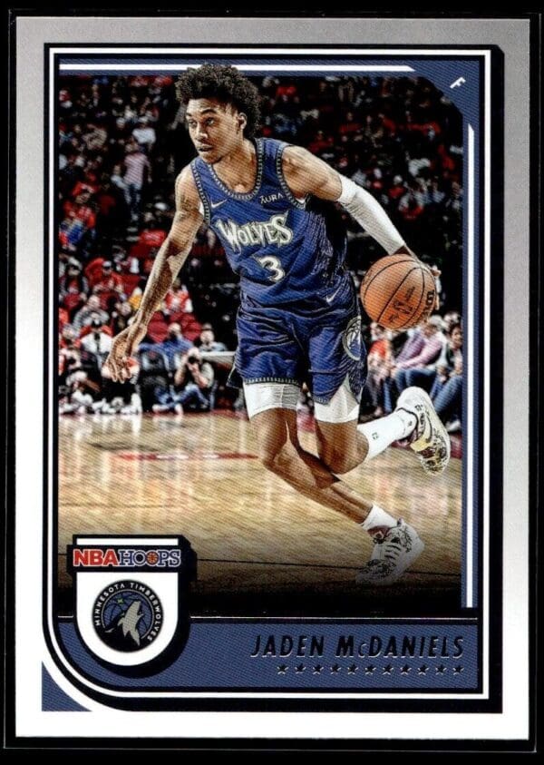 _10 2022 NBA Hoops Minnesota Timberwolves #199 Jaden McDaniels