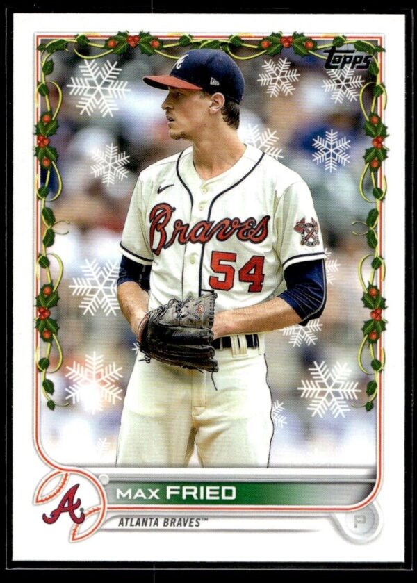 _10 2022 Topps Holiday Atlanta Braves #31 Max Fried
