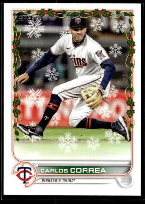 2022 Topps Holiday Houston Astros #132 Carlos Correa