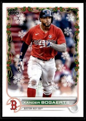 2022 Topps Holiday  #40 Xander Bogaerts