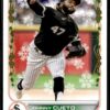 2022 Topps Holiday San Francisco Giants #110 Johnny Cueto