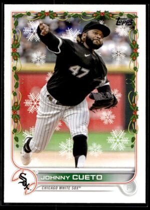2022 Topps Holiday San Francisco Giants #110 Johnny Cueto