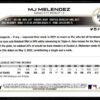 2022 Topps Holiday Kansas City Royals #78 MJ Melendez RC Rookie