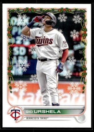 _10 2022 Topps Holiday New York Yankees #39 Gio Urshela