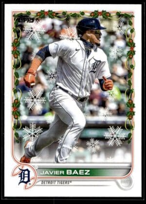 2022 Topps Holiday Chicago Cubs #159 Javier Baez