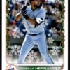 2022 Topps Holiday Corpus Christi Hooks #48 Teoscar Hernandez