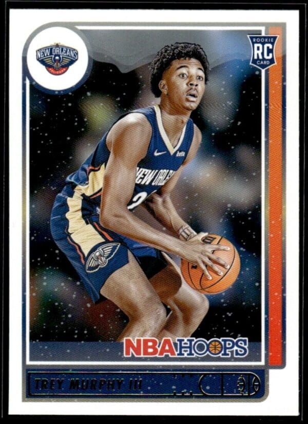 2021 NBA Hoops New Orleans Pelicans #221 Trey Murphy III RC Rookie