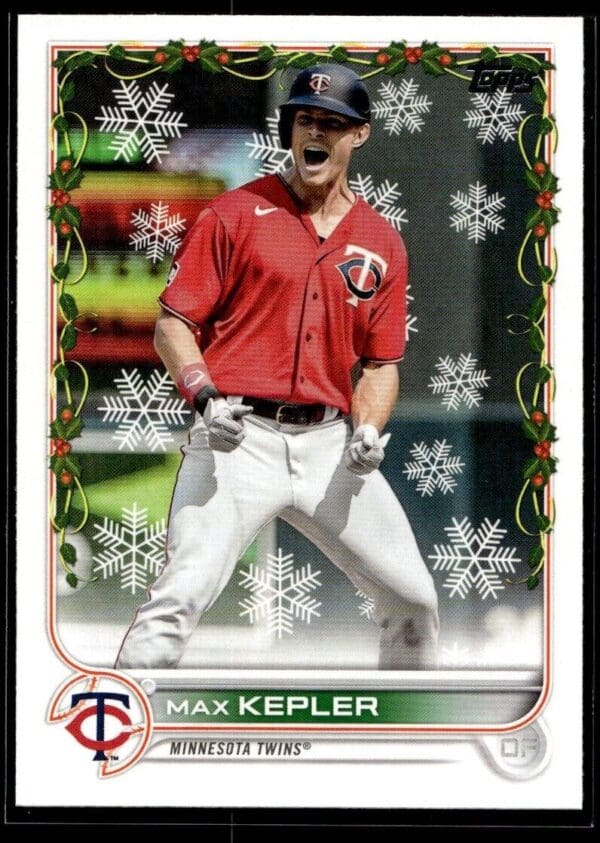 2022 Topps Holiday Minnesota Twins #79 Max Kepler