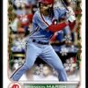 2022 Topps Holiday Mobile BayBears #66 Brandon Marsh RC Rookie